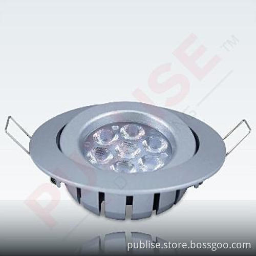 8W LED Patent LED Under Cabinet Lighting 7CREE-XTE Silver Dimmable